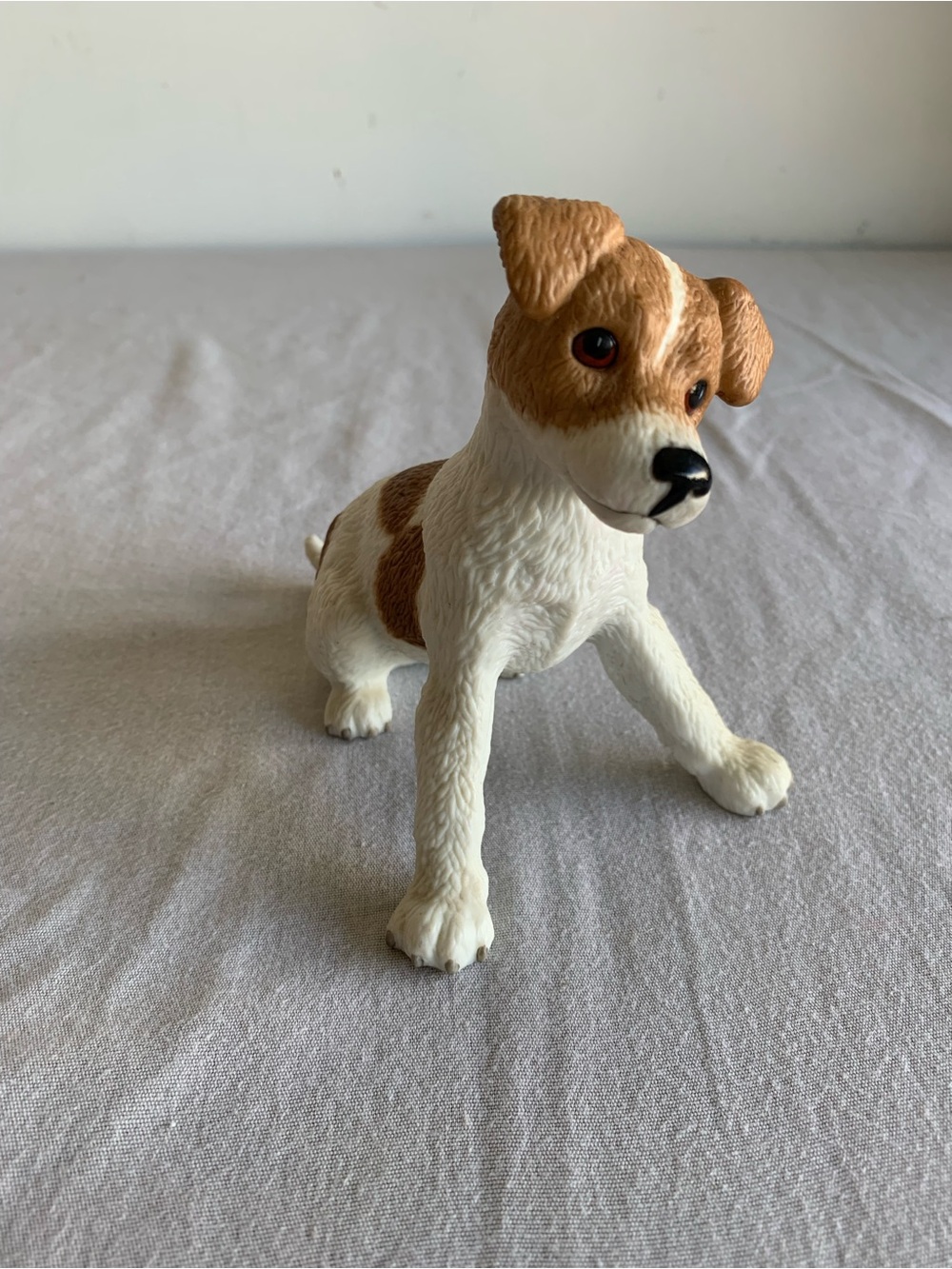 Lenox White and Brown Jack Russell Dog Figurine